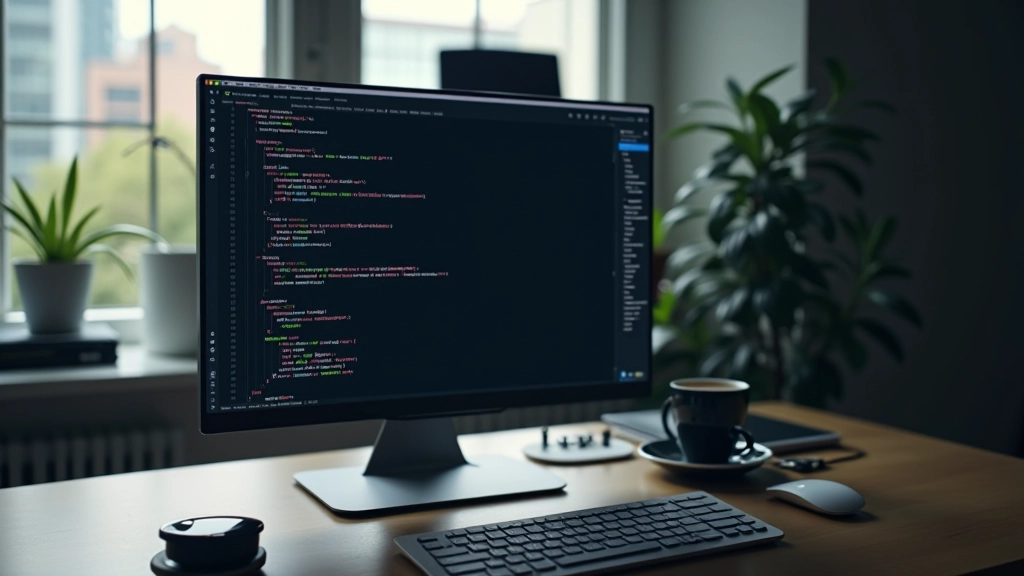 Code editor showing CSS custom properties organized in root with light and dark theme values clearly separated